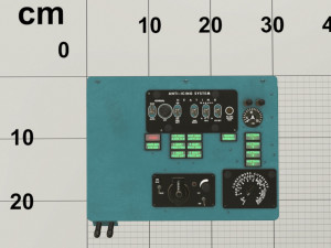 mi-8mt mi-17mt left overhead board english Model 3D