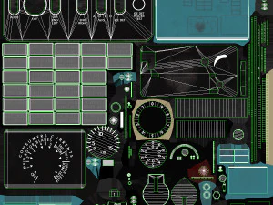 Мі-8МТ Мі-17МТ лівий верхній борт англ 3D Модель