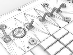 mi-8mt mi-17mt left overhead board russian Modello 3D