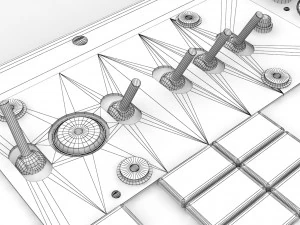 mi-8mt mi-17mt left overhead board russian 3D Model