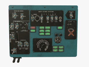 mi-8mt mi-17mt left overhead board english 2 3D Model