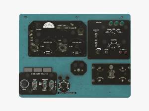 mi-8mt mi-17mt 右顶板英语 3D 模型