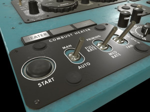 mi-8mt mi-17mt right overhead board english 3D Model