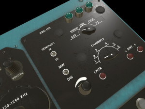 mi-8mt mi-17mt right overhead board english 3D Model