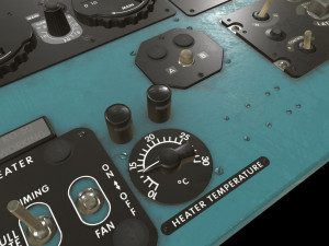 mi-8mt mi-17mt right overhead board english 3D Model