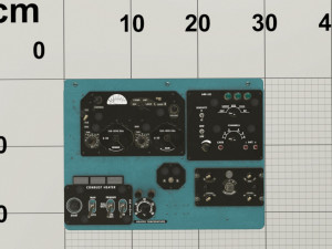 mi-8mt mi-17mt right overhead board english 3D Model