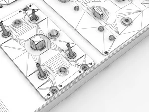 mi-8mt mi-17mt papan atas kanan bahasa inggris Model 3D