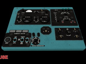 mi-8mt mi-17mt right overhead board english 3D Model