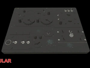 mi-8mt mi-17mt papan atas kanan bahasa inggris Model 3D