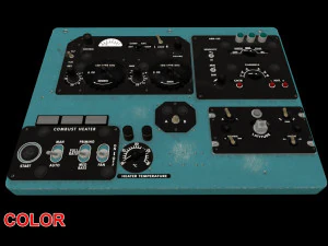 mi-8mt mi-17mt papan atas kanan bahasa inggris Model 3D