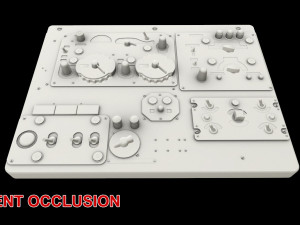 mi-8mt mi-17mt right overhead board english 3D Model
