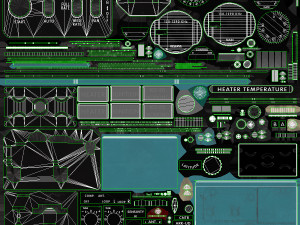 mi-8mt mi-17mt right overhead board english 3D Model