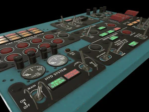 Ми-8МТ Ми-17МТ с центральным бортом на английском языке 3D Модель