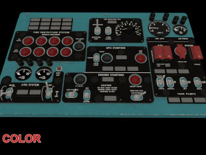 Ми-8МТ Ми-17МТ с центральным бортом на английском языке 3D Модель