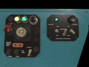 mi-8mt mi-17mt left side console english 3Dモデル