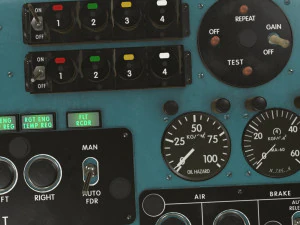 mi-8mt mi-17mt left side console english 3D Model