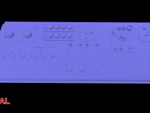 mi-8mt mi-17mt left side console english 3Dモデル
