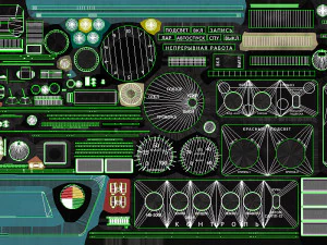 mi-8mt mi-17mt console do lado esquerdo russo Modelo 3D