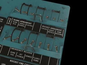 mi-8mt mi-17mt left circuit console english 3D Model