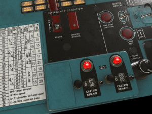 mi-8mt mi-17mt left circuit console english Model 3D