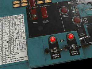 mi-8mt mi-17mt left circuit console english 3D Model