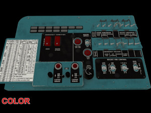 mi-8mt mi-17mt left circuit console english Model 3D