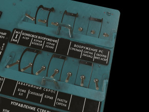 mi-8mt mi-17mt left circuit console russian 3D Model