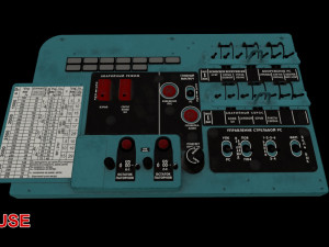 mi-8mt mi-17mt left circuit console russian 3D Model
