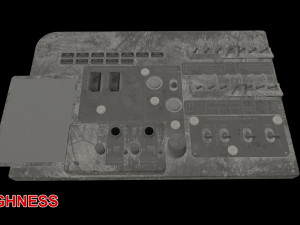 mi-8mt mi-17mt left circuit console russian 3D Model