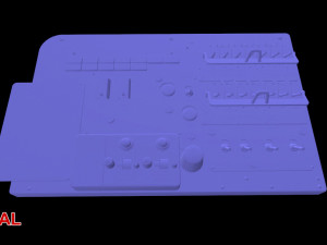 mi-8mt mi-17mt left circuit console russian 3D Model