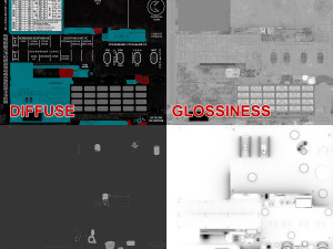 mi-8mt mi-17mt left circuit console russian 3D Model