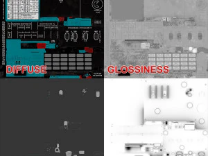 mi-8mt mi-17mt left circuit console russian 3D Model