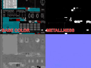 mi-8mt mi-17mt left circuit console russian 3D Model