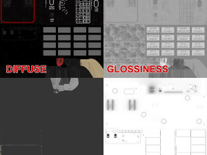 mi-8mt mi-17mt additional panels board english Modelo 3D