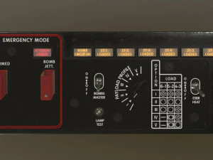 mi-8mt mi-17mt panel boards english 3D Model