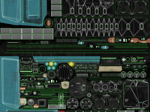 mi-8mt mi-17mt panel boards english Model 3D