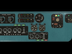 mi-8mt mi-17mt panel boards russian 3D Model