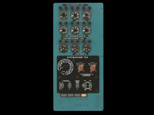 Flight Simulator Panels Of Helicopter Mi-8MT Mi-17MT --254-- 3D Model