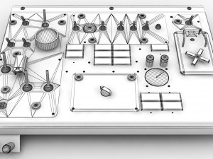 mi-8mt mi-17mt panel boards russian 3D Model