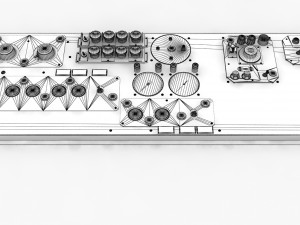 mi-8mt mi-17mt panel boards russian 3D Model