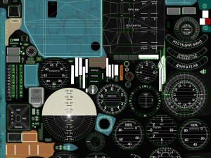mi-8mt mi-17mt panel boards russian 3D Model