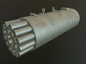 Rocket Launcher B-8V20A --129-- 3D Model