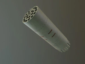 Rocket Launcher B-8V20A --129-- 3D Model