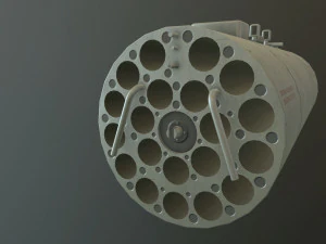Rocket Launcher B-8V20A --129-- 3D Model
