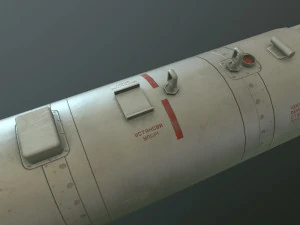 Rocket Launcher B-8V20A --129-- 3D Model