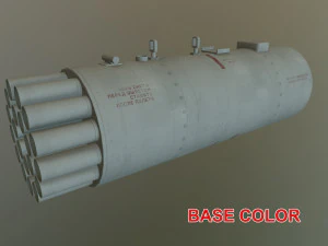 Rocket Launcher B-8V20A --129-- 3D Model