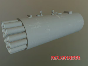 Rocket Launcher B-8V20A --129-- 3D Model