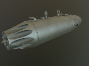rocket launcher ub-16-57 Modèle 3D
