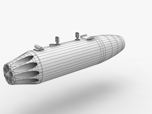 rocket launcher ub-16-57 Modèle 3D