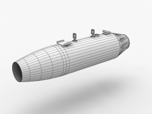 rocket launcher ub-16-57 Modèle 3D